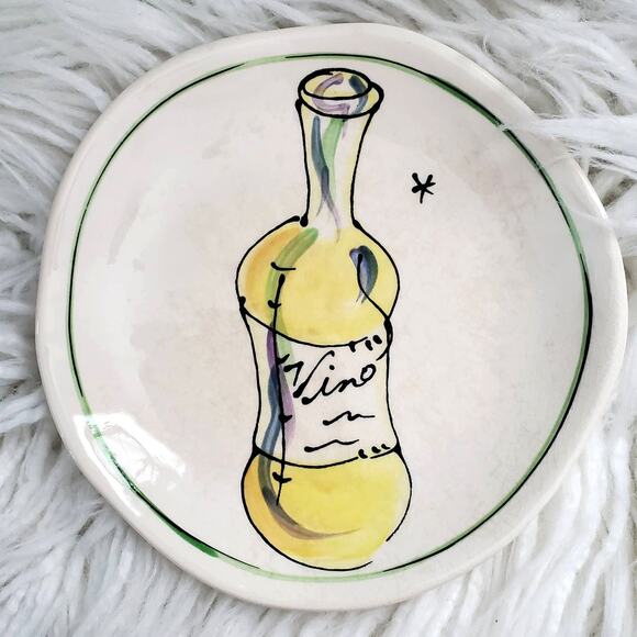 Julia Junkin Studio Vintage Snack Dessert Plates Set of 6 - Picture 3 of 8